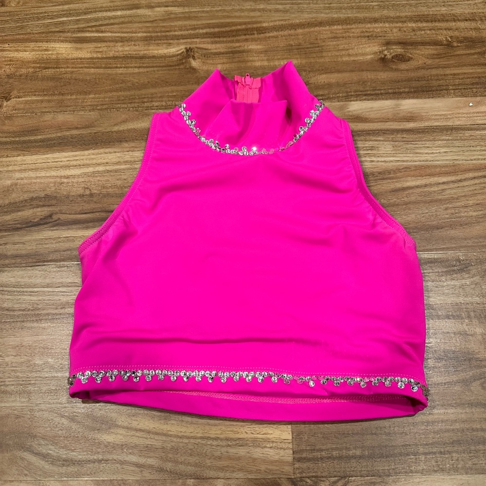 Pink Sleeveless Top
